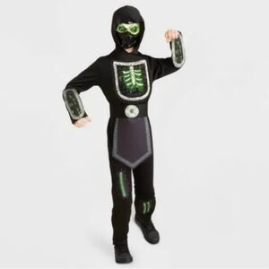 NWT Hyde & Eek! Boutique Kid's Light Up Phantom Ninja Halloween Costume Cosplay